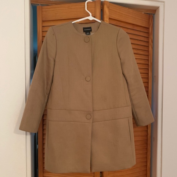 Club Monaco Samone Camel Duster Coat XS - Picture 2 of 5
